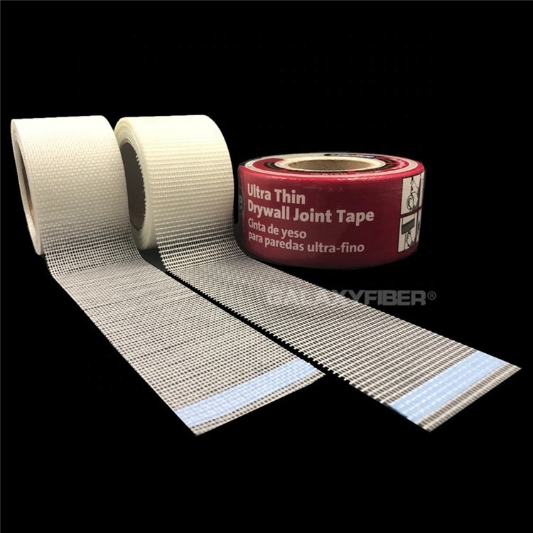 Manufacturer Sale Various Colors 65gsm Fiberglass Mesh Drywall Joint Scrim Tape Fiber Glass Drywall Joint Tape