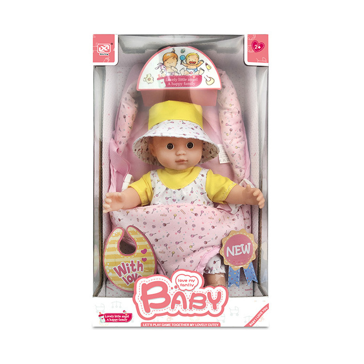 Non-toxic bebes reborn de silicona for 12 inch soft silicon newborn baby doll with full cotton