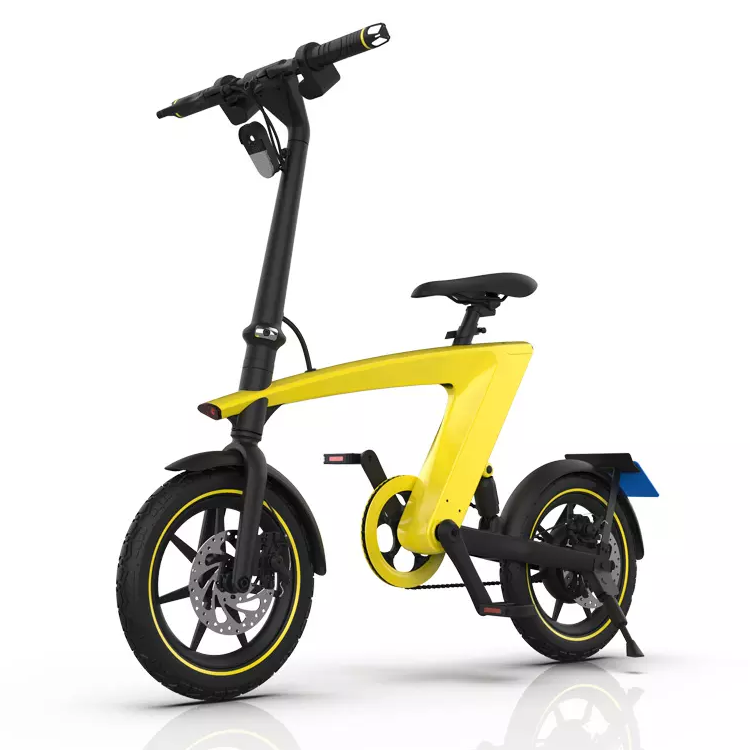 36V10AH Small Foldable Folding Used 250W Cheap Electric BIcycles For Sale 14 Inch Electric Bike