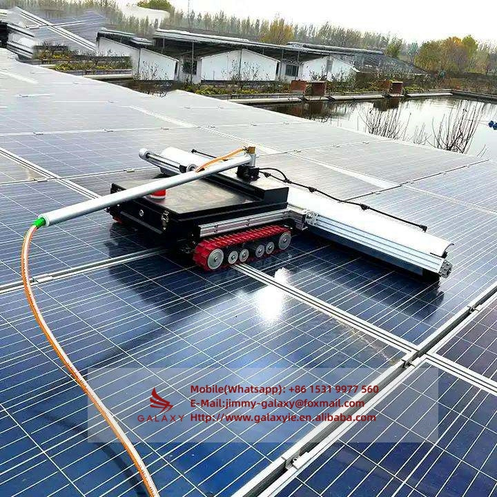 X61 Best Selling Automatic Solar Panel Cleaning Robot Automatic Solar Panel Cleaning Robot Track-type Cleaning Robot