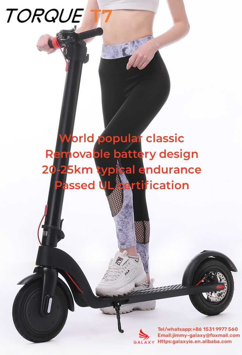 High Quality 350W 25KM 36V 350W Kick Foldable Scooter For Adult Two Wheel Electric Scooter eScooter