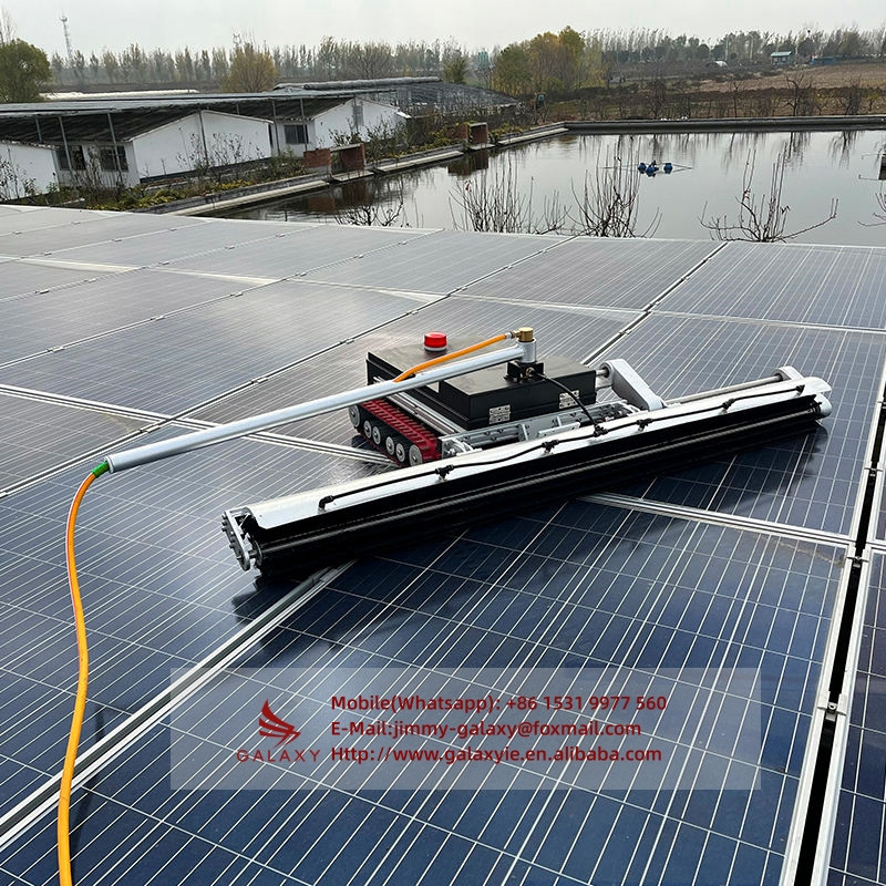 X61 Best Selling Automatic Solar Panel Cleaning Robot Automatic Solar Panel Cleaning Robot Track-type Cleaning Robot