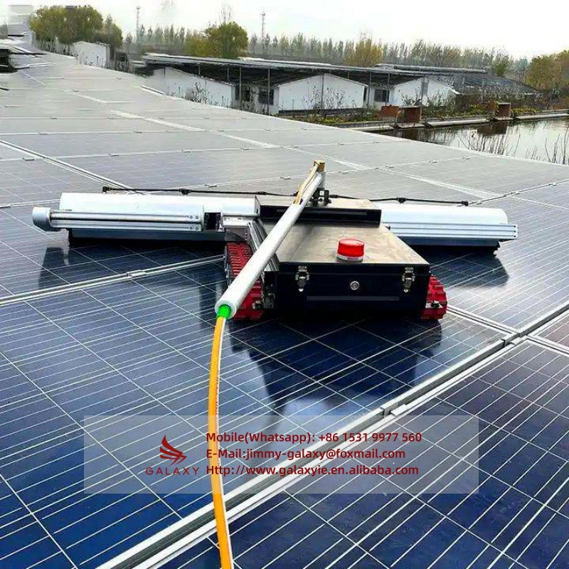 X61 Best Selling Automatic Solar Panel Cleaning Robot Automatic Solar Panel Cleaning Robot Track-type Cleaning Robot