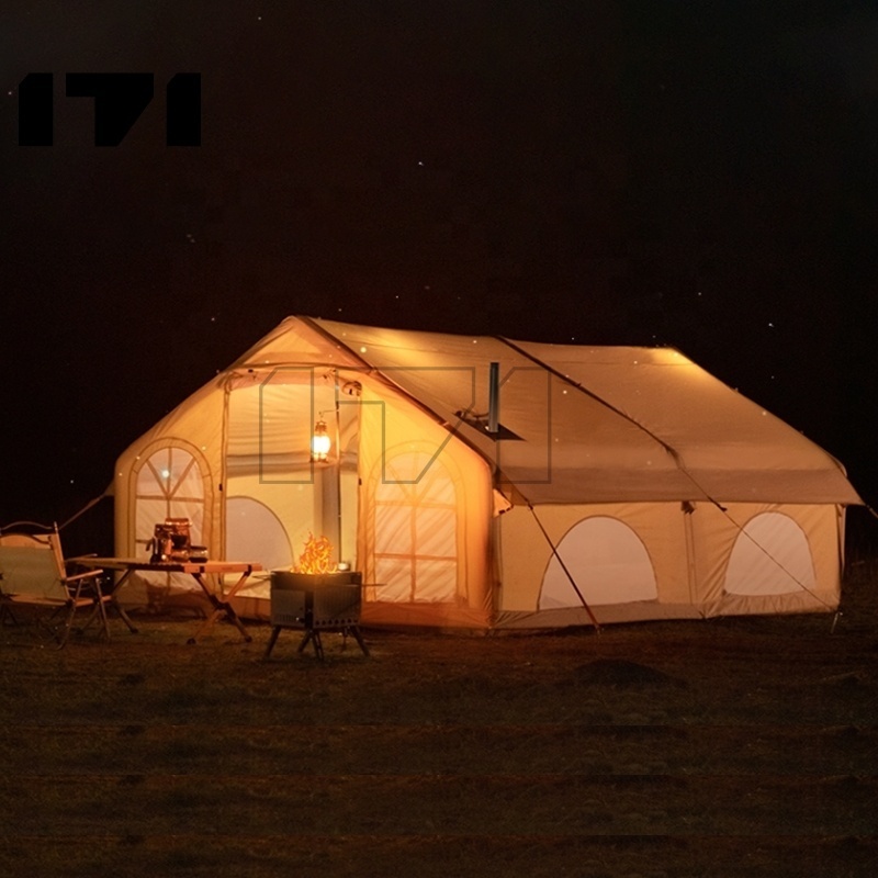 Led Lighting White Dome Yurt Doom Tents Inflatable Tent