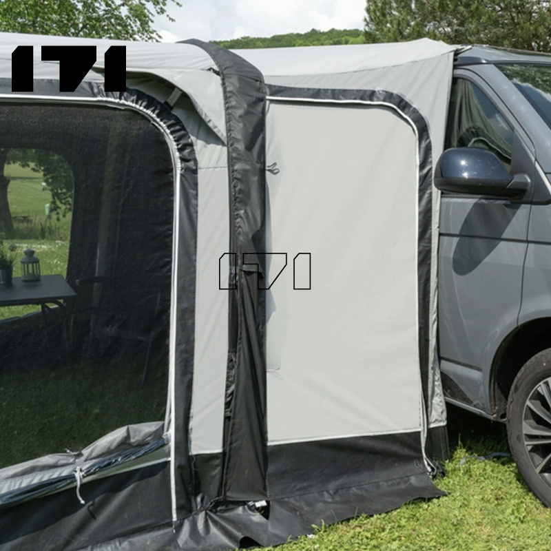 12ft x 8ft Quick Set Air Tent for Camping Motorhome RV Caravan UV Protection & Breathable Caravan Air Tent Porch Awning