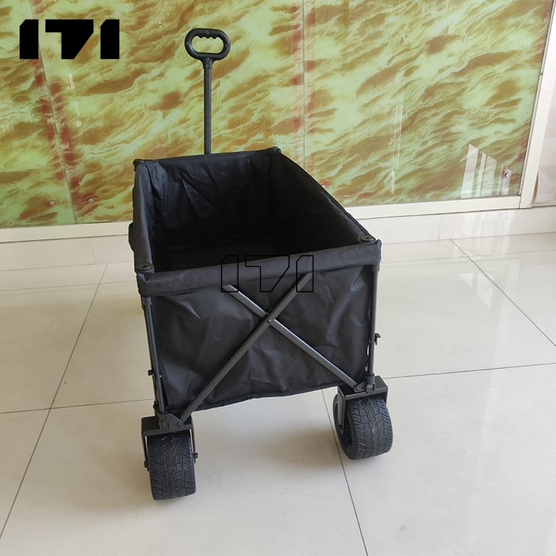 Compact portable rolling fold trolley cart market fold cart luggages folding camping cart for sale