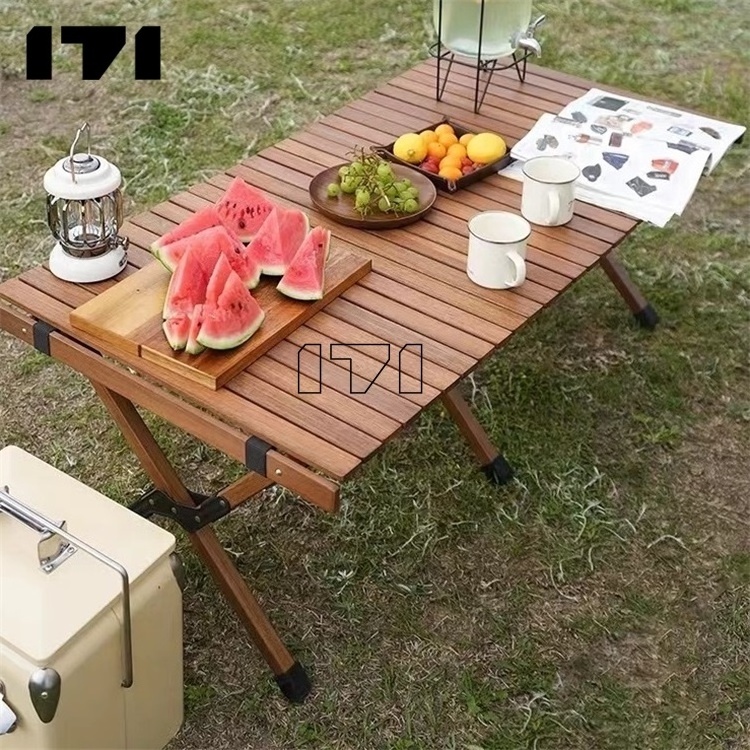 China Luxury Portable Car Multifunctional Lightweight Foldable Glamping Picnic Table And Chair Set Outdoor Camping Furniture