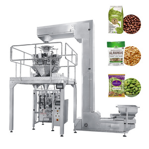 Automatic multi-function packing pod chocolate coffee bean peanut legume cardamom beans packaging machine