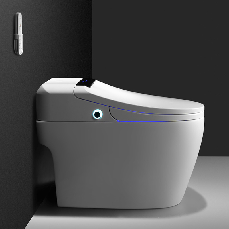 Japanese one piece auto smart bidet smart toilet bidet bowel intelligent smart  with remote control new desgin for bathroom