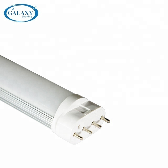 Top quality PLL 2G11 led tub Double sides 4pins led tube light housing led light fixture 12W 2g11 LED light