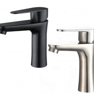 304 stainless steel hot cold faucet matte black health water sink bathroom basin faucet