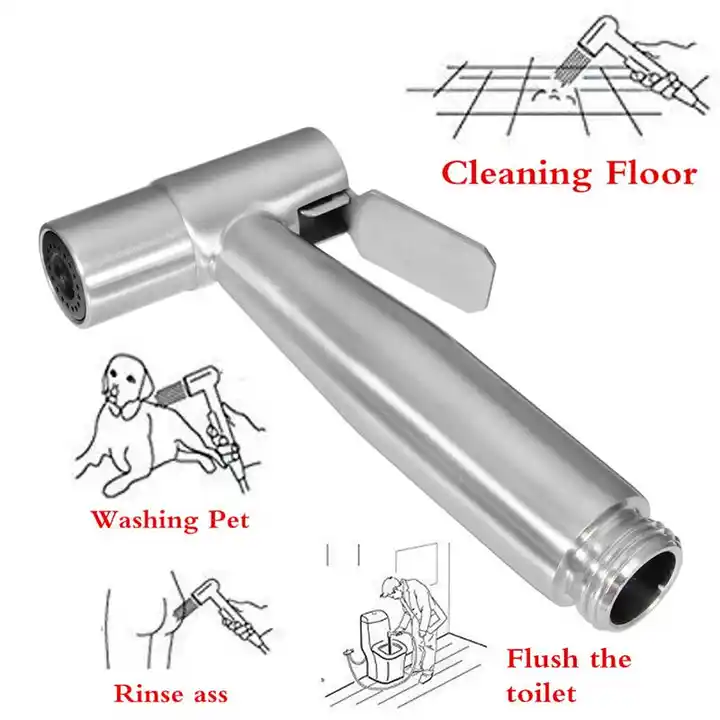 Bidet Spray China's high quality 304 stainless steel toilet bathroom  Bidet Spray handheld water rinse