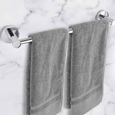 stainless steel extension Polished Chrome Bathroom Accessories Double Towel Bar towel rail