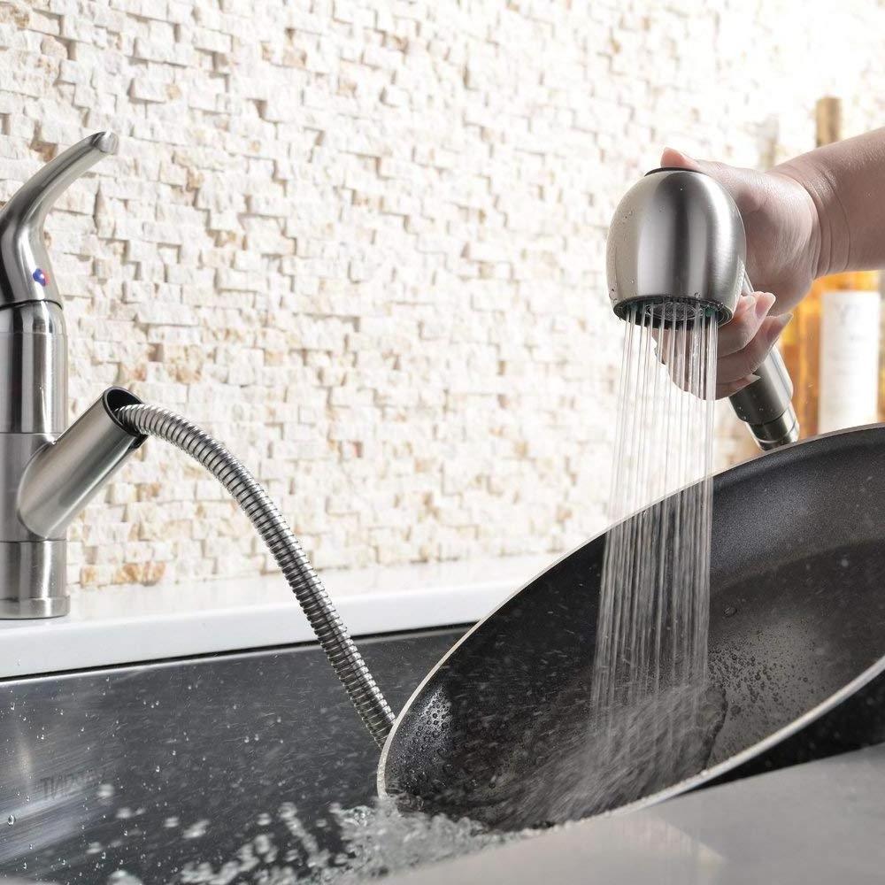 CUPC hot selling  Multi Functional Low Cost Kitchen Sink Faucet Pull Out Taps