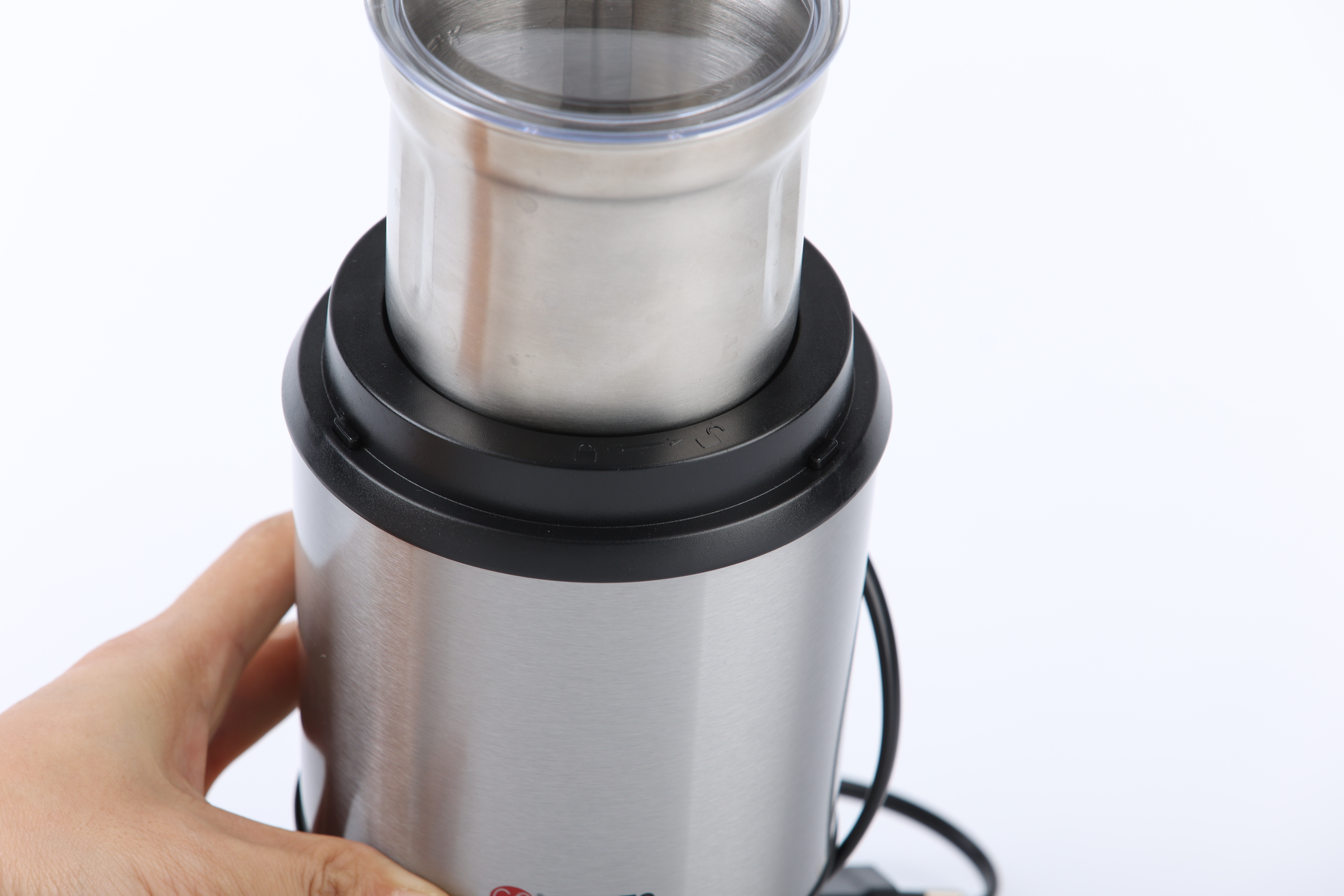 grinding machine low noise basic coffee grinder stainless steel removable cup coffee grinder