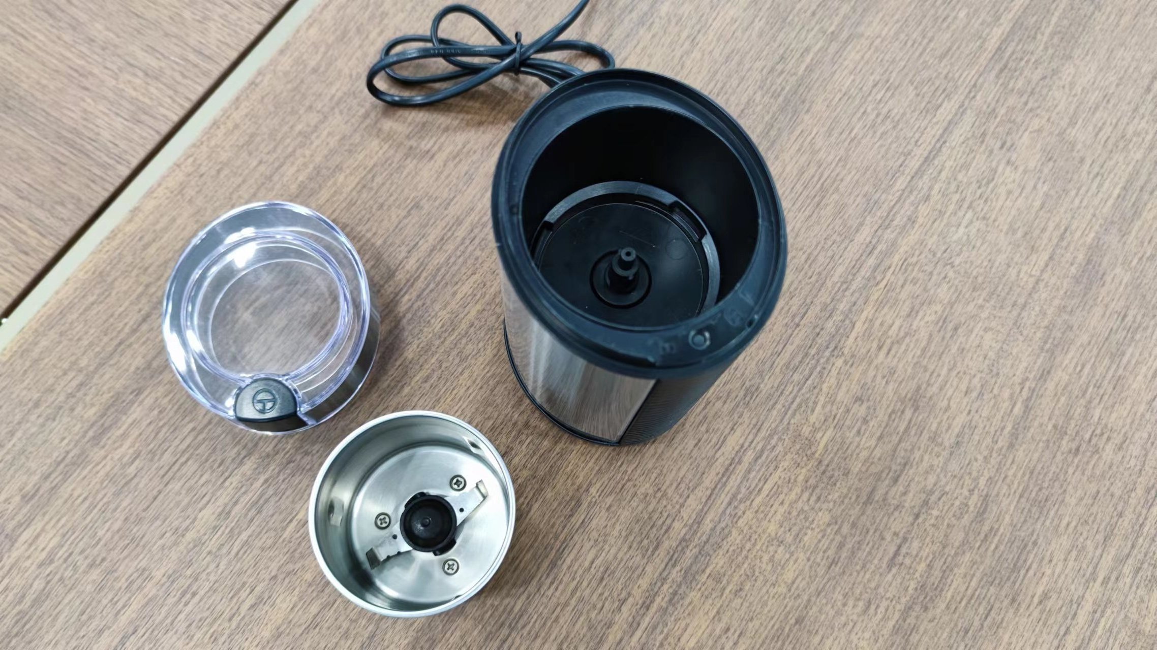 basic coffee grinder stainless steel type large capacity grinder machine removable cup coffee grinder