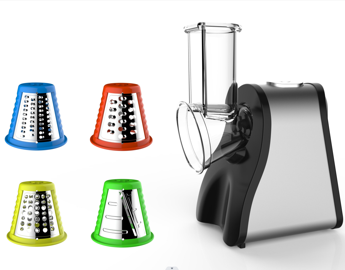 Cutter Vegetables Cheese Grater Fruit Carrot Shredder Slicer 4 In 1 Functions Salad Maker food processor