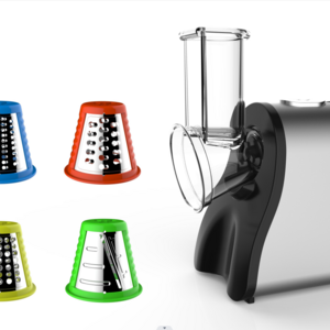 Cutter Vegetables Cheese Grater Fruit Carrot Shredder Slicer 4 In 1 Functions Salad Maker food processor