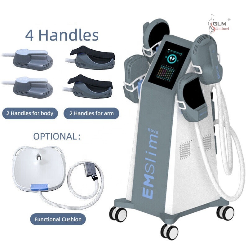 Emslim Neo Tesla EMS Teslasculpt Muscle Stimulator Electromagnetic 4 Handles Ems Slim Rf Neo Slimming Body Sculpting Machine