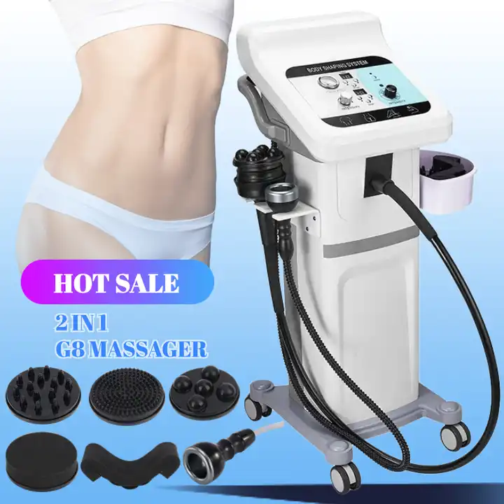 g5 / g8 heat suction turbo massager fat loss cellulitis professional g8 vibration body massage slimming machine for home use