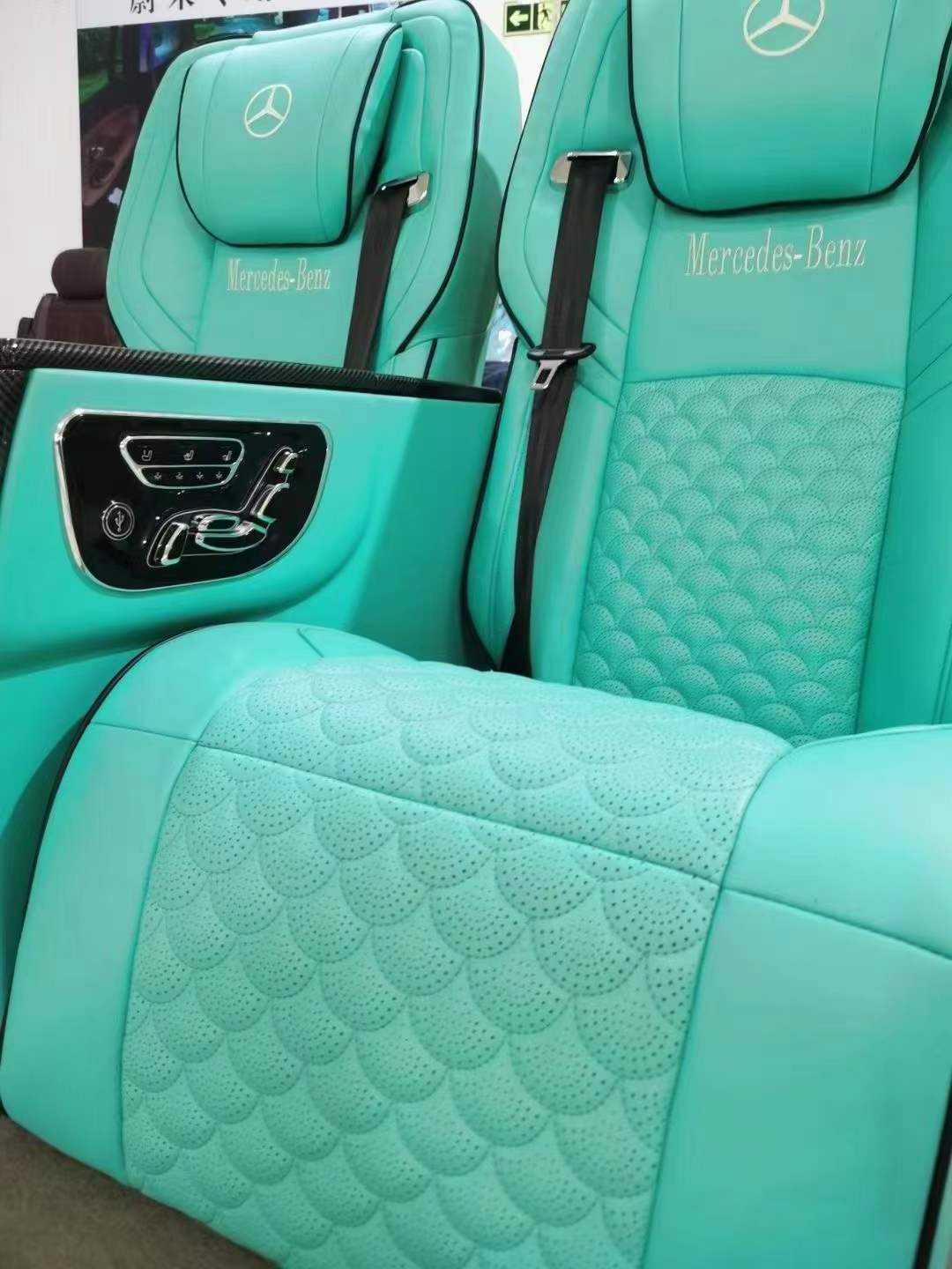 maybach type customized  luxury rear seat for g class w463