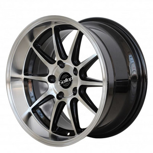 Gallop 2024 16-17-Inch Polished Aluminum Alloy Passenger Car Wheel Rim New Style 100mm PCD 8/10*100/114.3 ET 100% Original"