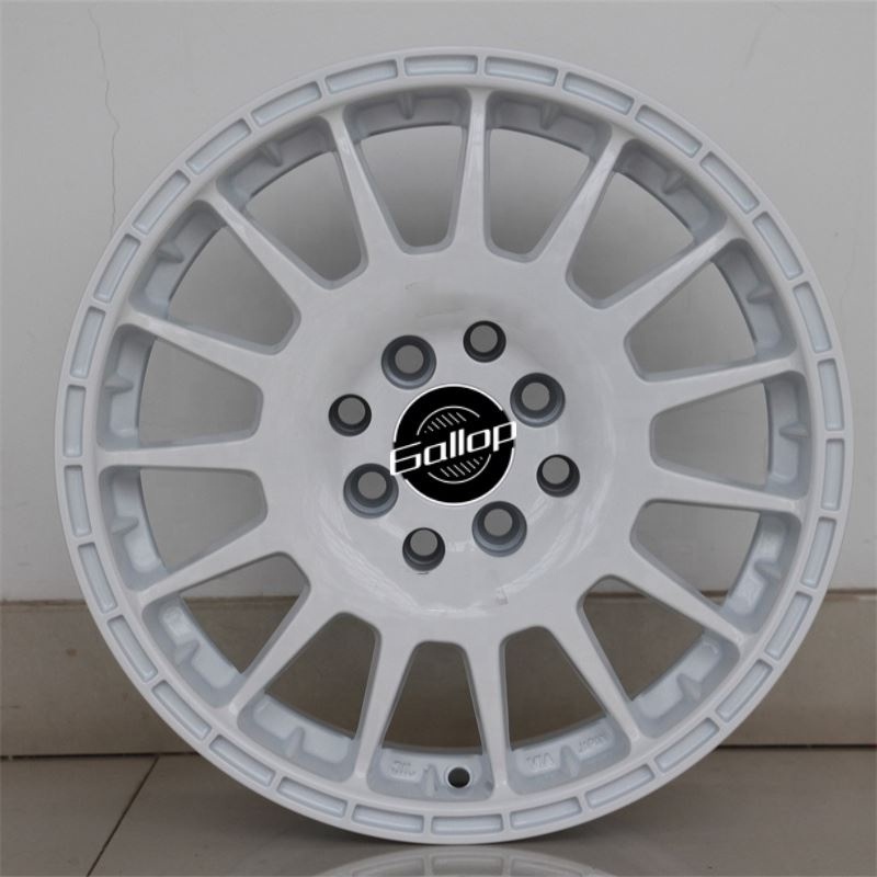 Gallop ET30-35 15-Inch Alloy Wheel Rim Factory Made Machine Face Finish Aftermarket Passenger Car Wheels with PCD 4/8*100-114.3