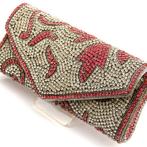 Hot Fashion Long Style Crystal Rhinestone Woman Lady Clutch Wallet