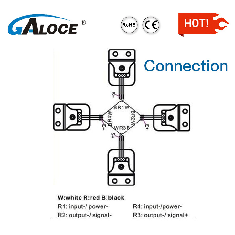 GML623A Auto Rice Cooker Micro Load Cell Weight Sensor 3 kg