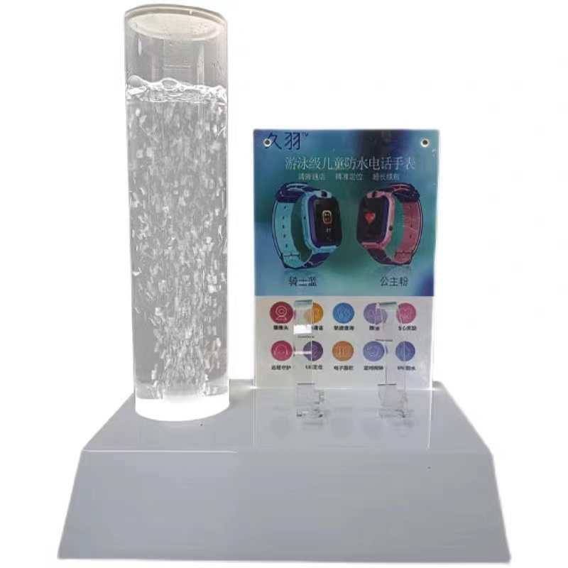 Best Selling Customized Acrylic Watch Display Stand Acrylic Countertop Electronic Watch Display Stand