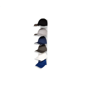 Boutique Cap Floor Standing Display Rack Baseball Cap Tower Acrylic Display Rack Hats Floor Display Stand