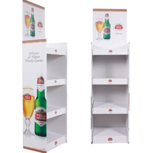 Customized Floor Type Soft Drink Display Stand Pepsi Display Rack For Beverage Product Display Stands For Soft Drinks