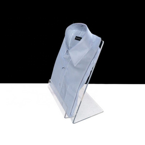 Customize Desktop T Shirt Display Rack For Mall Acrylic Display Racks