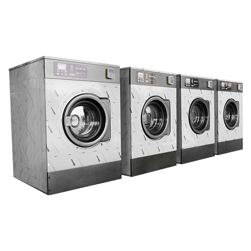 12KG to 30KG Self Service Laundry Shop Washing Machines Coin Operated Washer Extractor