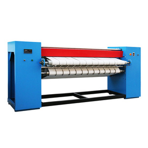 Factory Price Automatic Ironing Machine Steam Electric Gas Heat Flatwork Ironer Used In Hotel Hospital Factory