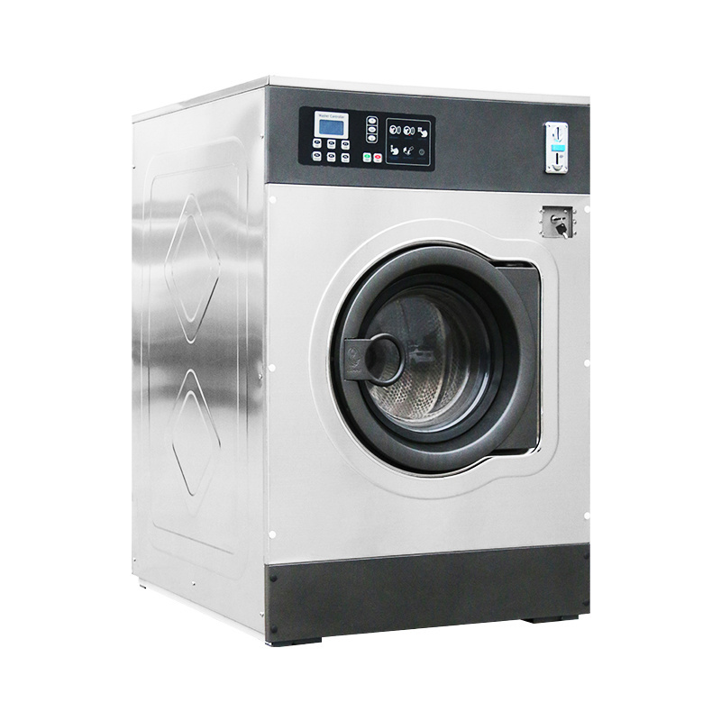 12KG to 30KG Self Service Laundry Shop Washing Machines Coin Operated Washer Extractor