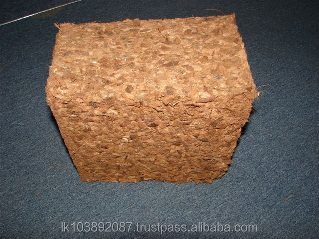 Coir Pith 5 Kg Block Size : 28x28x14cm Coconut Peat with ISO 9001-2015 Certification