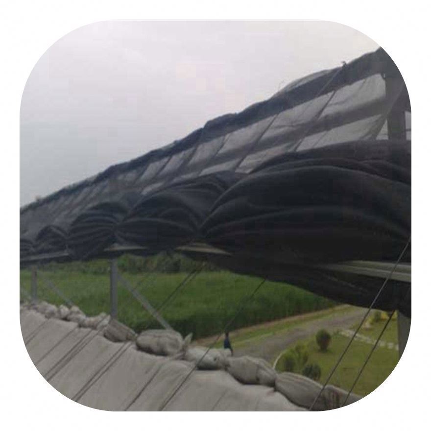 Shade Sail Waterproof Agricultural Shade Net For Vegetable Fruit Shading