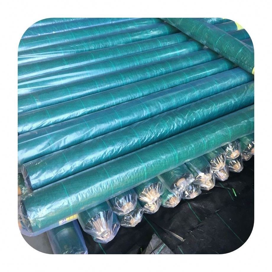 Pp And Hdpe Woven Fabric Rolls Waterproof Plastic Ground Cover Mat