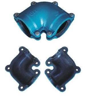 ductile iron pipe repair  saddle splitted half clamp