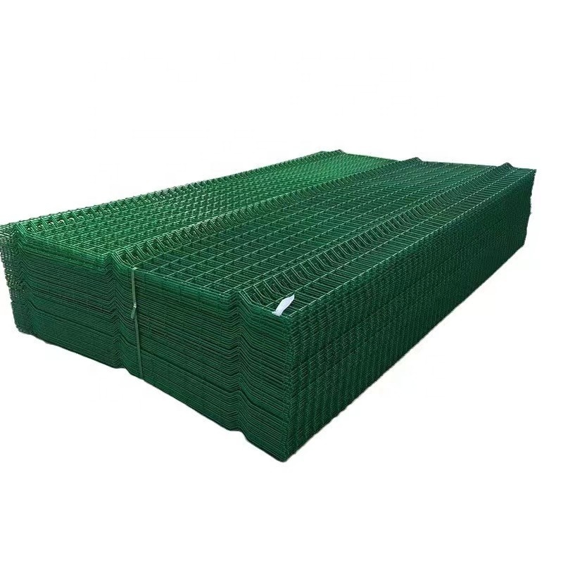 Welded Wire Mesh Sheets Welded Wire Mesh Panel Fencing 3D Curved Welded Wire Mesh Fence Panels For Garden