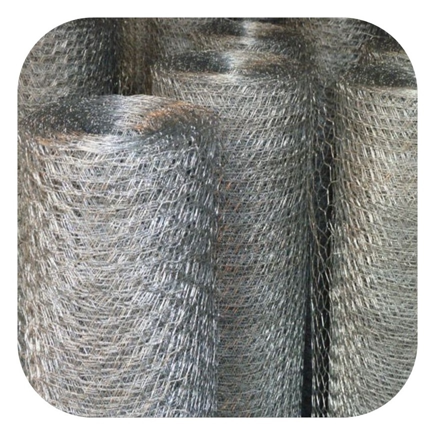 Twisted Galvanized Hexagonal Wire Mesh 17 Gauge Hexagonal Chicken Coop Wire Netting Chicken Coop Wire Netting