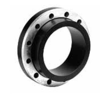 plastic butt-fusion HDPE pipe stub end flange adaptor collar fittings