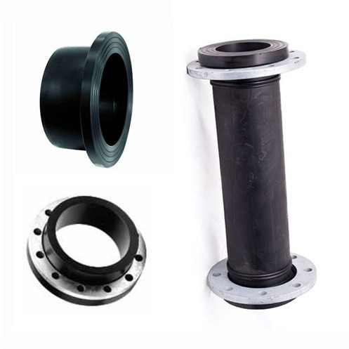 plastic butt-fusion HDPE pipe stub end flange adaptor collar fittings