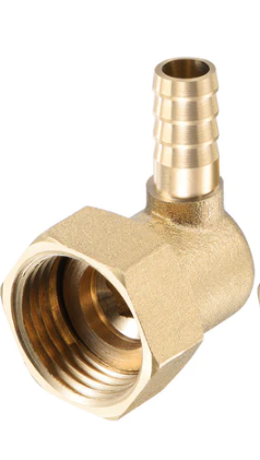 brass hose barb swivel nut elbow 90degree hose tail connector male thread pipe fittings adapter air gas fttings