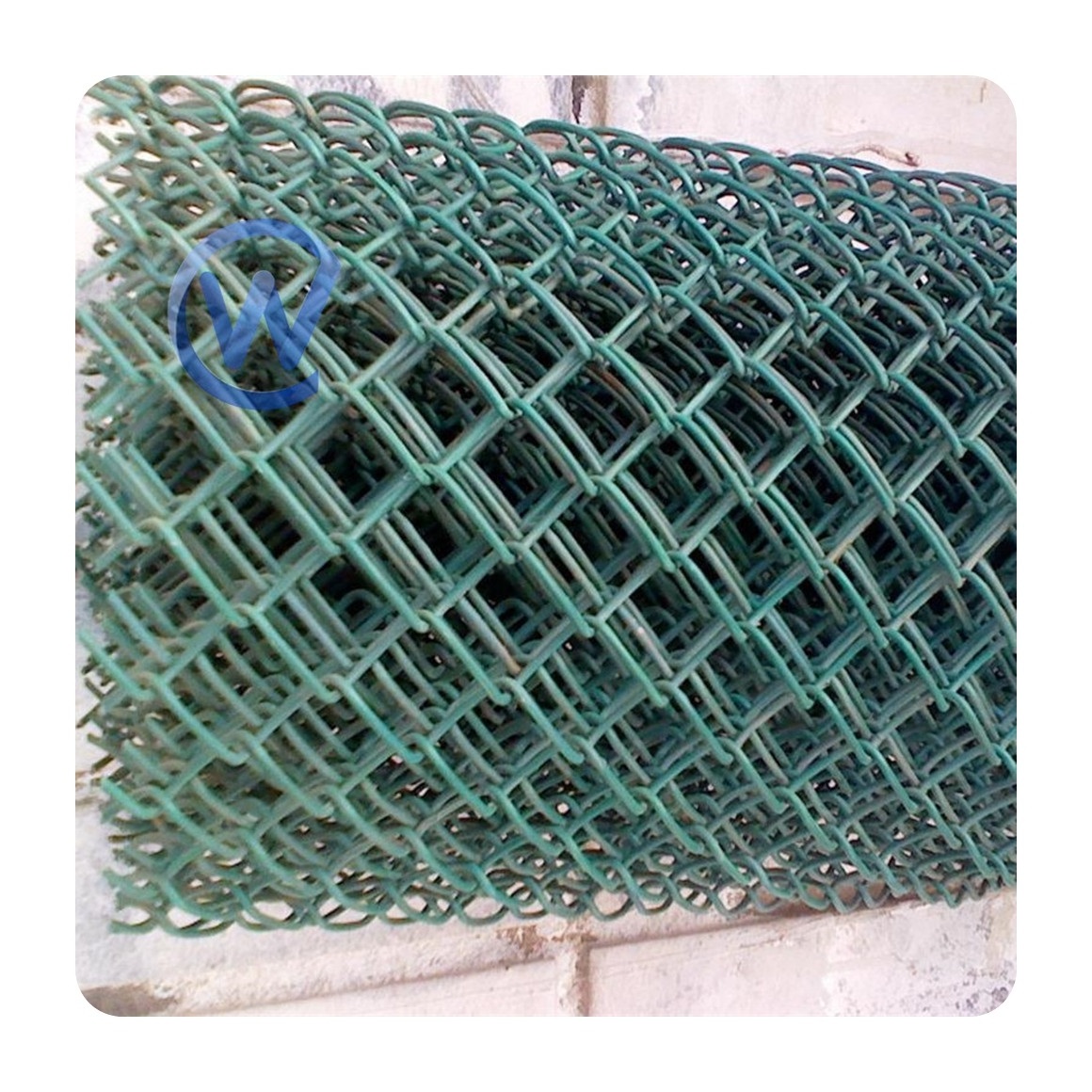 weight per square meter for gi chain link fencing diamond mesh ribbon aluminium diamond mesh