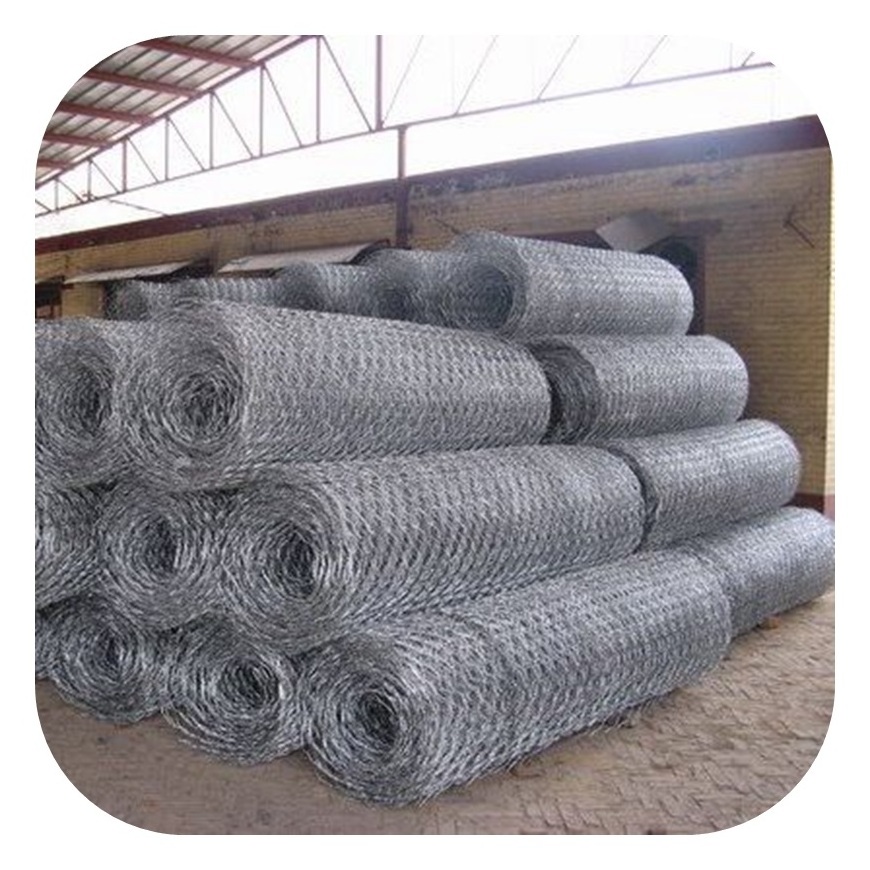 Twisted Galvanized Hexagonal Wire Mesh 17 Gauge Hexagonal Chicken Coop Wire Netting Chicken Coop Wire Netting