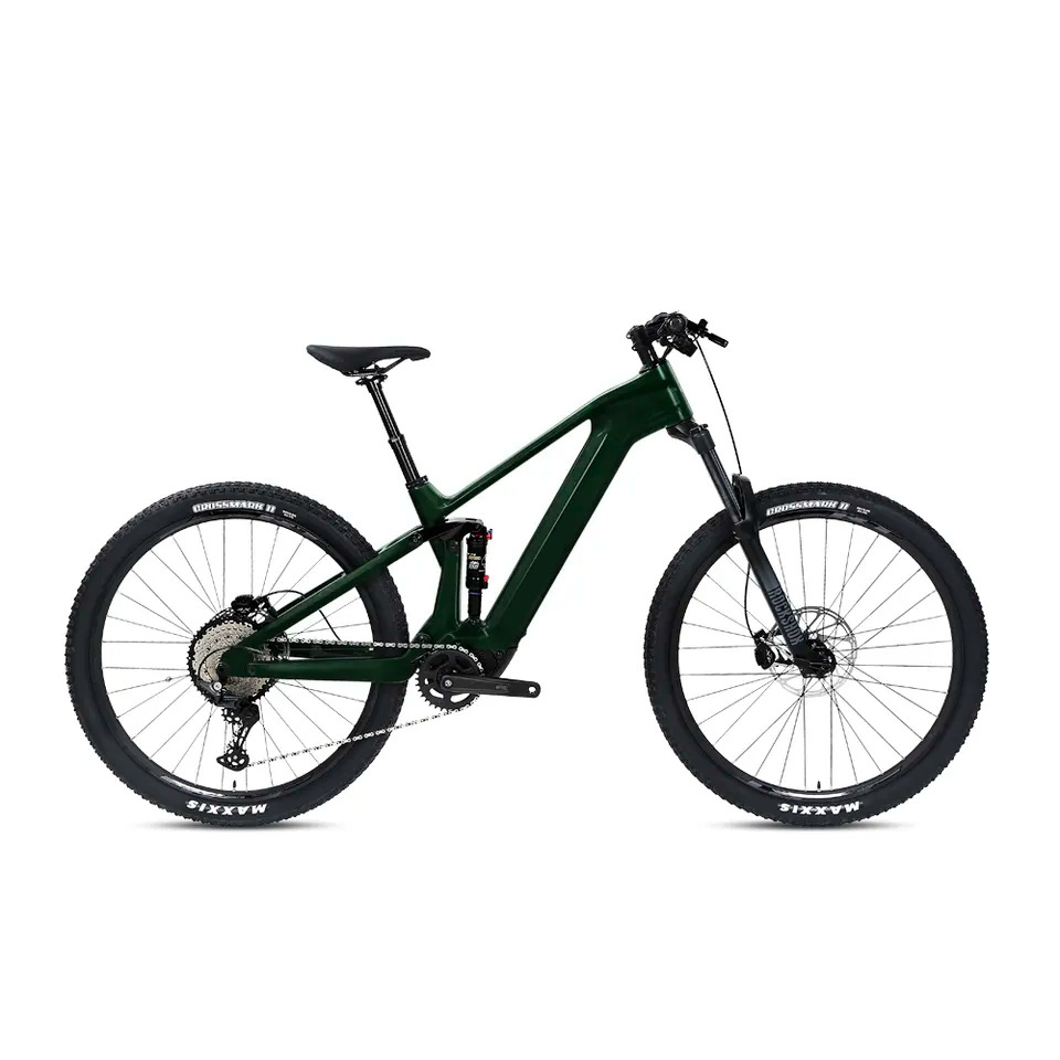 GALAXY Carbon Fibre electric super bike M820 Mid Drive Full Suspension mtb ebike Electric Mountain Bike