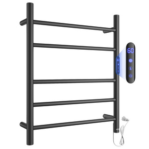 stainless steel heated towel rack vertical heated towel rail for bathroom