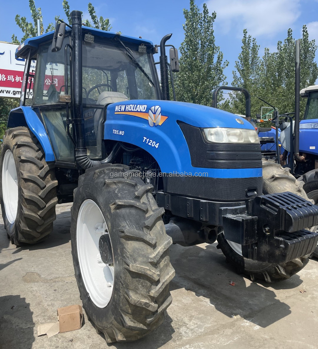 Second hand tractor SNH1204 120hp 6 cylinders DEUTZ engine with 12+12 synchronizer shifting